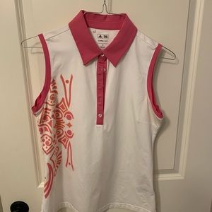 Adidas climacool golf shirt, sleeveless